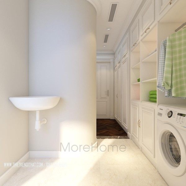 Khu vực giặt đồ chung cư Hei Tower